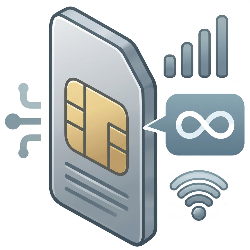 Unbegrenztes mobiles Datenvolumen